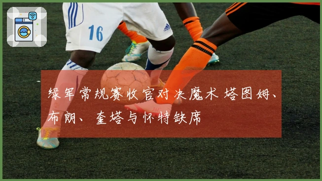 绿军常规赛收官对决魔术 塔图姆、布朗、奎塔与怀特缺席